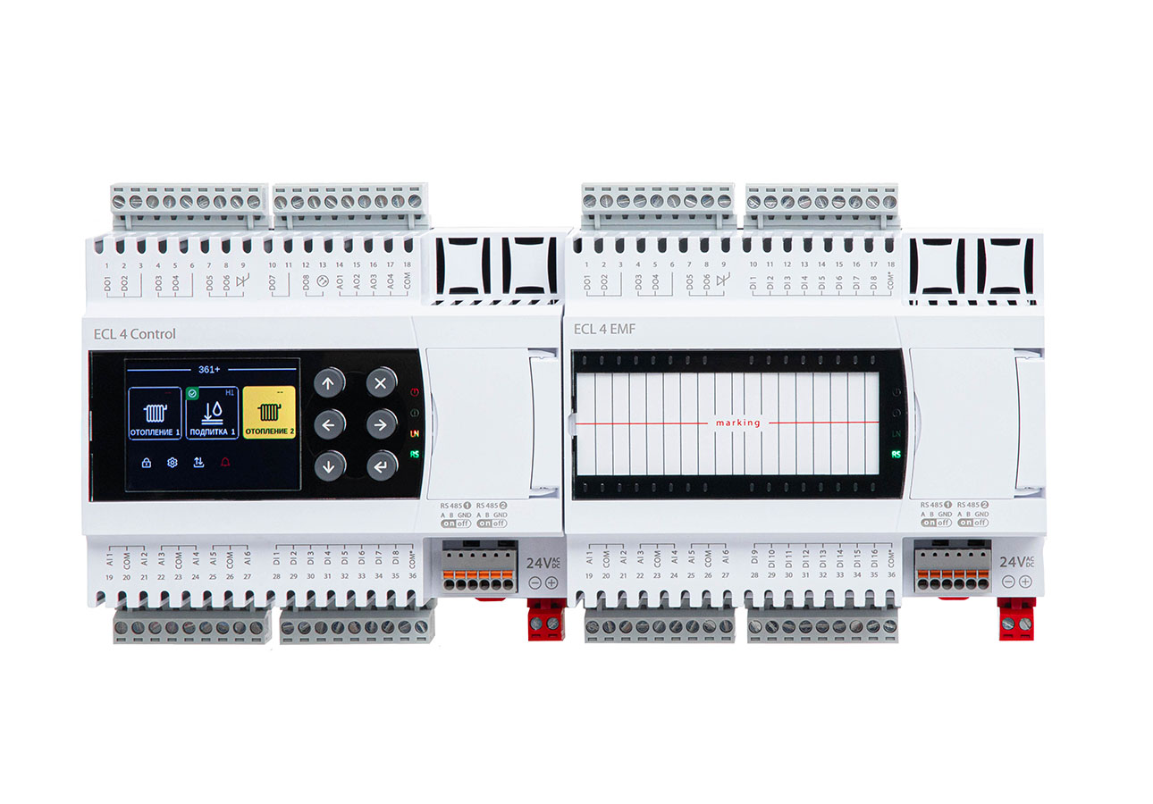 Ридан 087H374981R — Контроллер ECL4 Control 361R PLUS, напряжение питания 24V AC/DC