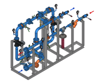 Ридан АУУ-С-ХХХ-YYY-Р-R V3 - Стандартный узел управления системами отопления (вентиляции)